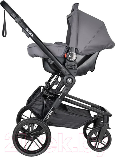 Изображение товара Детская универсальная коляска Farfello Zuma Trio Comfort 3 в 1 / Z-88 (стальной серый)