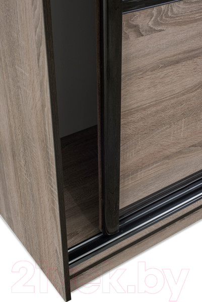 Изображение товара Шкаф-купе Евва 21 TTG.03 / АЭП ШК.3 02 (дуб трюфель/венге глянец)
