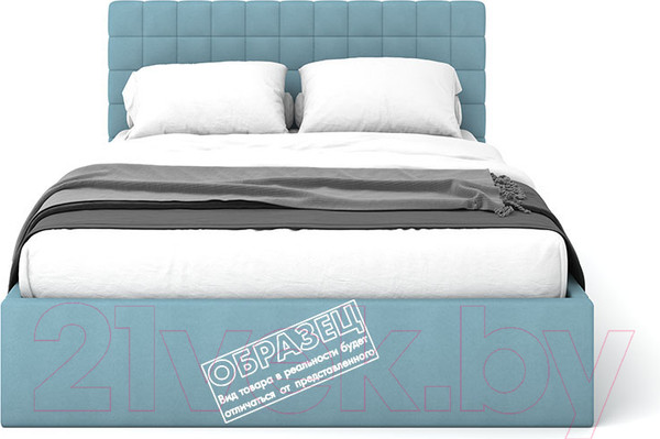 Изображение товара Каркас кровати Rivalli Ребекка 140x200 (Runa Grey)