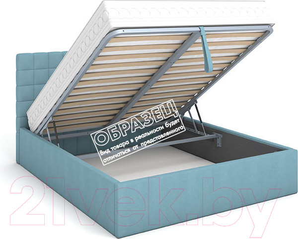 Изображение товара Каркас кровати Rivalli Ребекка 140x200 (Runa Grey)