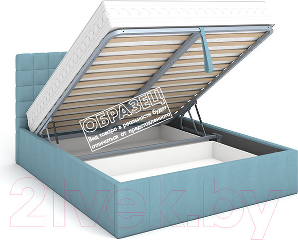 Изображение товара Каркас кровати Rivalli Ребекка 140x200 (Runa Grey)