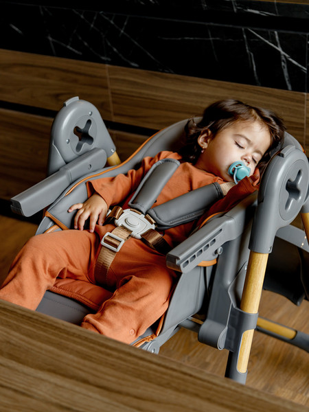 Изображение товара Стульчик для кормления Amarobaby Elegant / AB23-23EL/11 (серый)