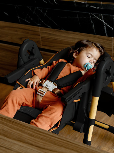 Изображение товара Стульчик для кормления Amarobaby Elegant / AB23-23EL/09 (черный)