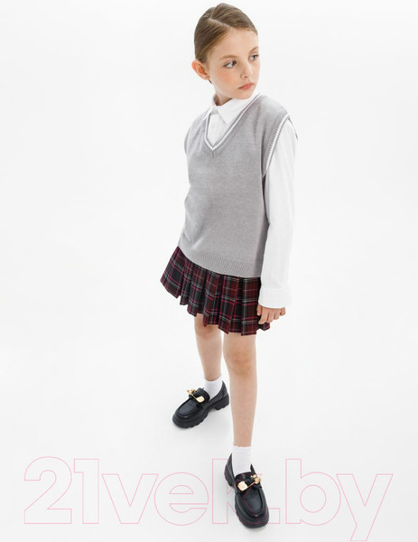 Изображение товара Жилет детский Amarobaby Pure Love School New / AB-OD23-PLSN1001/11-134 (серый, р.134-140)