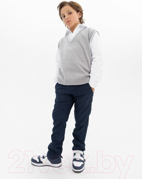 Изображение товара Жилет детский Amarobaby Pure Love School New / AB-OD23-PLSN1001/11-134 (серый, р.134-140)