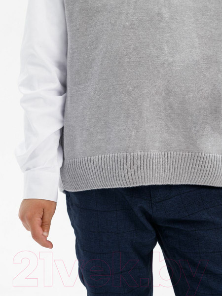 Изображение товара Жилет детский Amarobaby Pure Love School New / AB-OD23-PLSN1001/11-140 (серый, р.140-146)