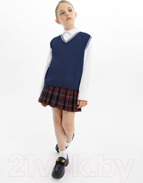Изображение товара Жилет детский Amarobaby Pure Love School New / AB-OD23-PLSN1001/20-134 (синий, р.134-140)