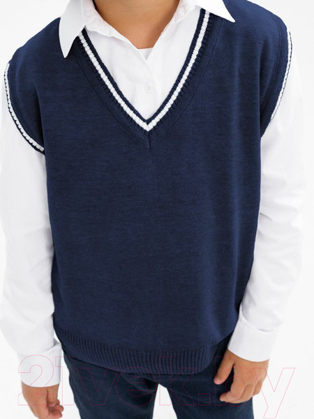 Изображение товара Жилет детский Amarobaby Pure Love School New / AB-OD23-PLSN1001/20-140 (синий, р.140-146)