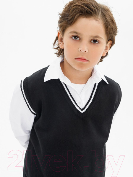Изображение товара Жилет детский Amarobaby Pure Love School New / AB-OD23-PLSN1001/09-134 (черный, р.134-140)