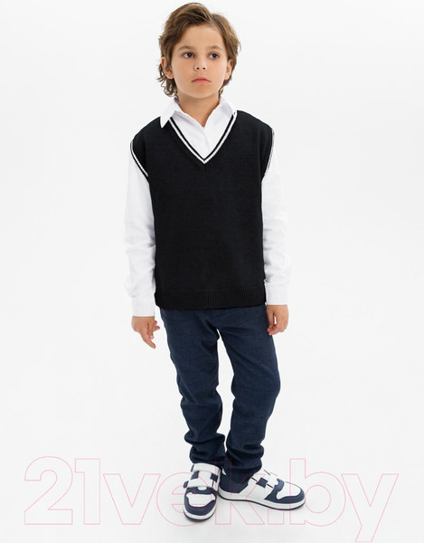 Изображение товара Жилет детский Amarobaby Pure Love School New / AB-OD23-PLSN1001/09-140 (черный, р.140-146)