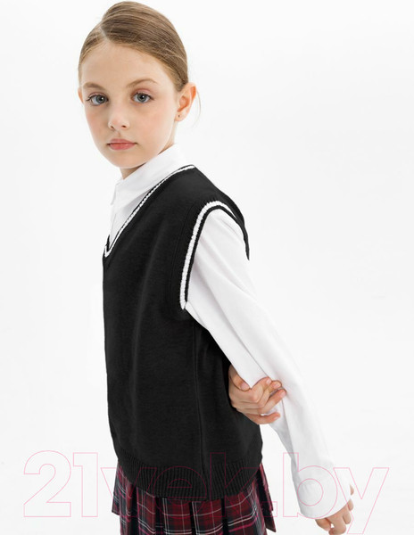 Изображение товара Жилет детский Amarobaby Pure Love School New / AB-OD23-PLSN1001/09-140 (черный, р.140-146)