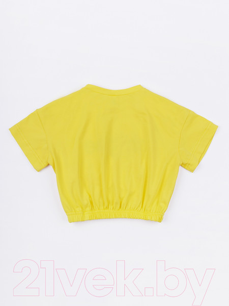 Изображение товара Топ детский Amarobaby Shine / AB-OD23-SH2701/04-146 (желтый, р.146)