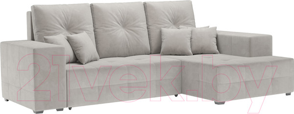 Изображение товара Диван угловой Mebel-Ars Монреаль правый (Cabrio 02 бежевый)