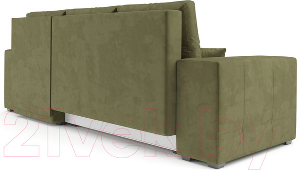 Изображение товара Диван угловой Mebel-Ars Монреаль правый (Cabrio 29 зеленый)
