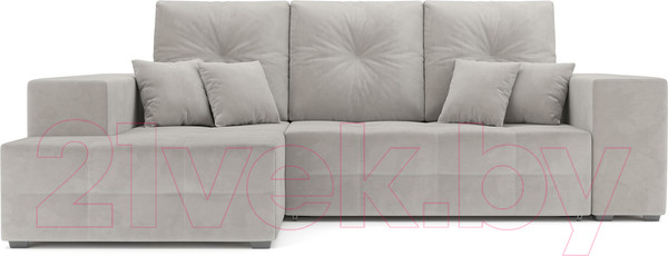 Изображение товара Диван угловой Mebel-Ars Монреаль левый (Cabrio 02 бежевый)