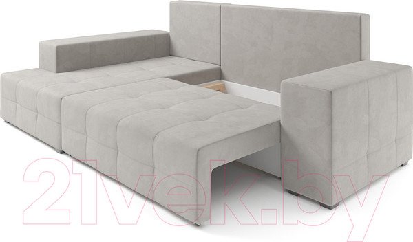 Изображение товара Диван угловой Mebel-Ars Монреаль левый (Cabrio 02 бежевый)