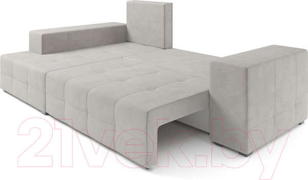 Изображение товара Диван угловой Mebel-Ars Монреаль левый (Cabrio 02 бежевый)