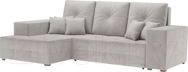 Изображение товара Диван угловой Mebel-Ars Монреаль левый (Cabrio 02 бежевый)