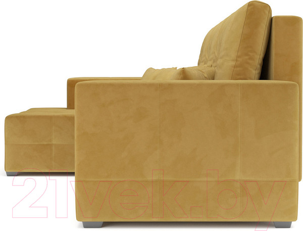 Изображение товара Диван угловой Mebel-Ars Монреаль левый (Cabrio 27 желтый)