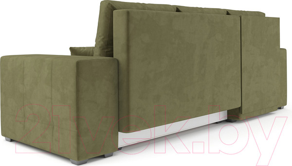 Изображение товара Диван угловой Mebel-Ars Монреаль левый (Cabrio 29 зеленый)