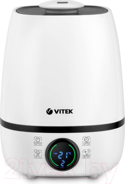 Изображение товара Ультразвуковой увлажнитель воздуха Vitek VT-2332 (белый)