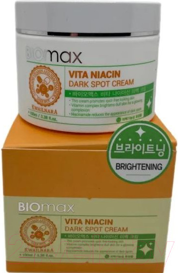 Изображение товара Крем для лица Welcos Kwailnara Biomax Vita Niacin Dark Spot Cream (100мл)