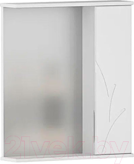 Изображение товара Шкаф с зеркалом для ванной Volna Adel 60 R (белый)