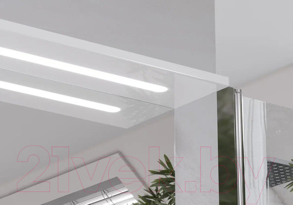 Изображение товара Шкаф с зеркалом для ванной Volna Joli 60 L (белый)