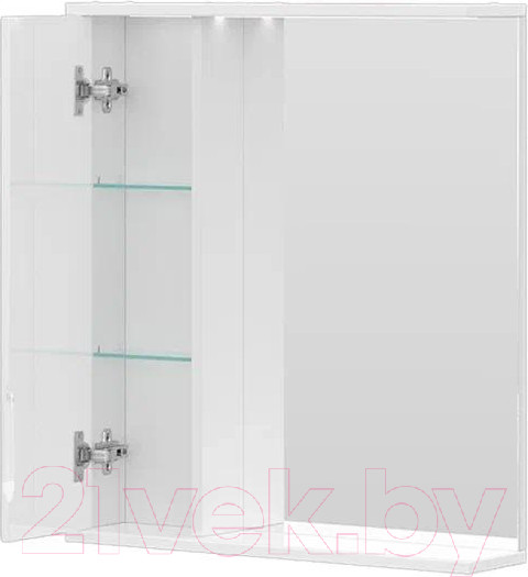 Изображение товара Шкаф с зеркалом для ванной Volna Joli 60 L (белый)