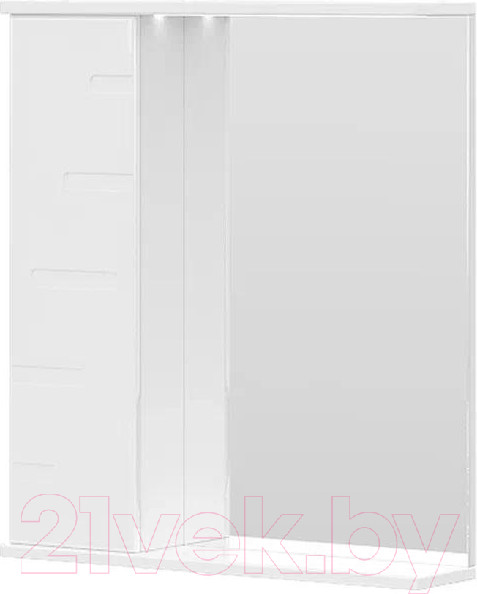 Изображение товара Шкаф с зеркалом для ванной Volna Joli 60 L (белый)
