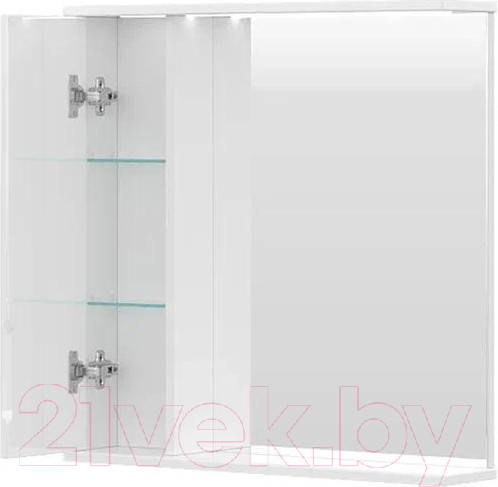 Изображение товара Шкаф с зеркалом для ванной Volna Joli 70 L (белый)