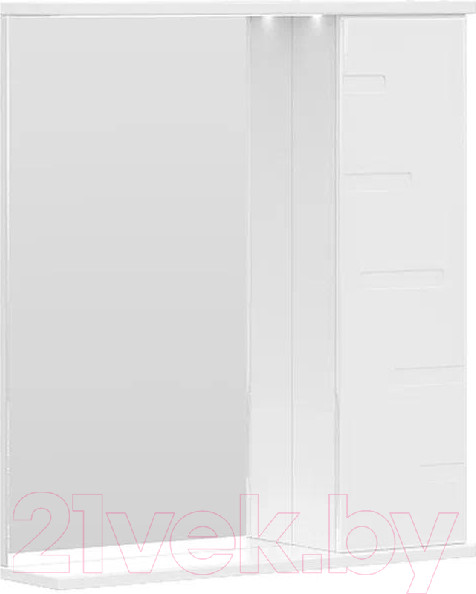 Изображение товара Шкаф с зеркалом для ванной Volna Joli 60 R (белый)