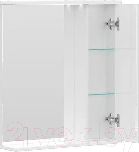 Изображение товара Шкаф с зеркалом для ванной Volna Joli 60 R (белый)