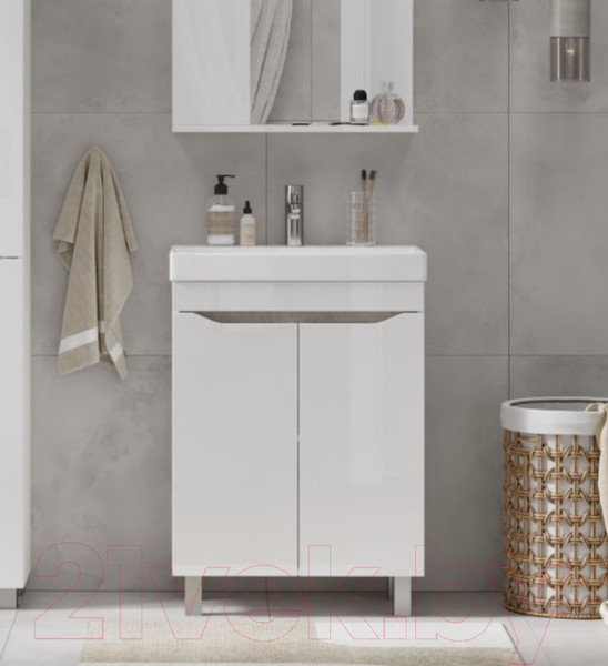 Изображение товара Тумба под умывальник Volna Lake 70.2D