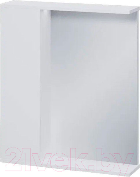 Изображение товара Шкаф с зеркалом для ванной Volna Lake 70 L (белый)