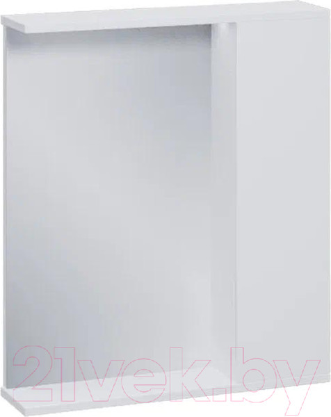 Изображение товара Шкаф с зеркалом для ванной Volna Lake 60 R (белый)