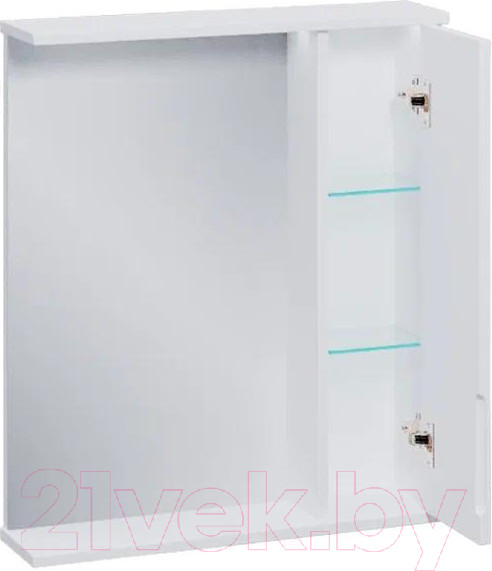 Изображение товара Шкаф с зеркалом для ванной Volna Lake 60 R (белый)