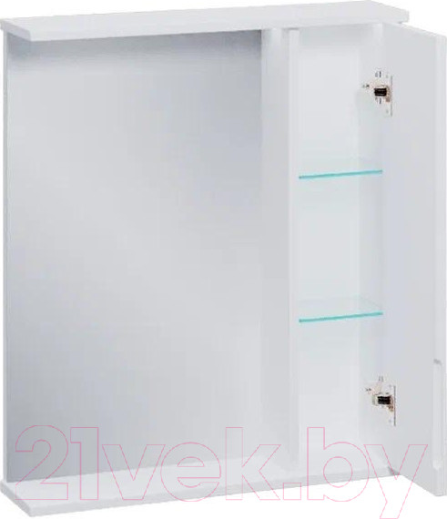 Изображение товара Шкаф с зеркалом для ванной Volna Lake 70 R (белый)