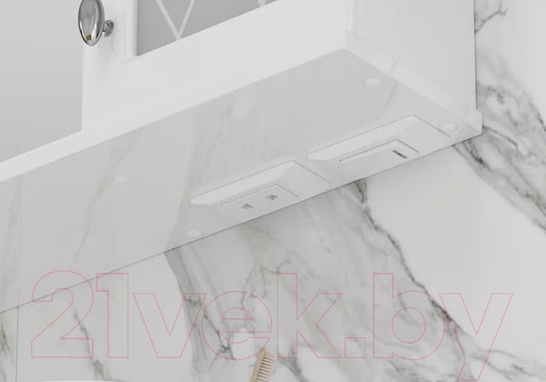 Изображение товара Шкаф с зеркалом для ванной Volna Milena 70 R (белый)