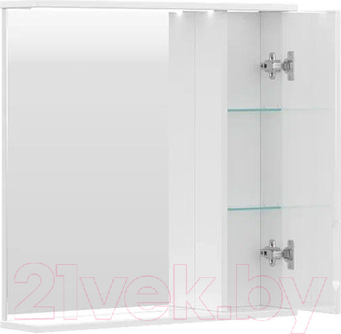 Изображение товара Шкаф с зеркалом для ванной Volna Milena 70 R (белый)