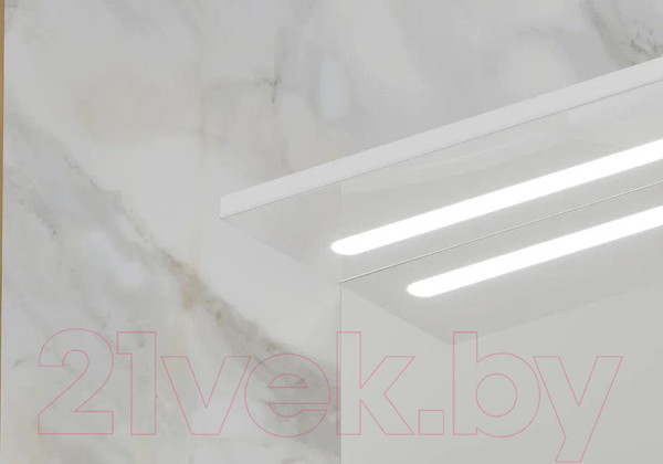 Изображение товара Шкаф с зеркалом для ванной Volna Milena 70 R (белый)