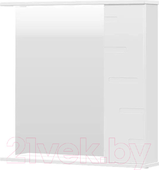 Изображение товара Шкаф с зеркалом для ванной Volna Joli 70 R (белый)