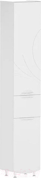 Изображение товара Шкаф-пенал для ванной Volna Adel 35 (c корзиной)