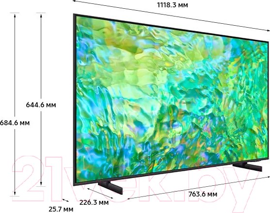Изображение товара Телевизор Samsung 50" CU8000 UE50CU8000UXRU