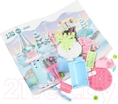 Изображение товара Конструктор Sluban Розовая мечта. Зимние сказки / M38-B0895