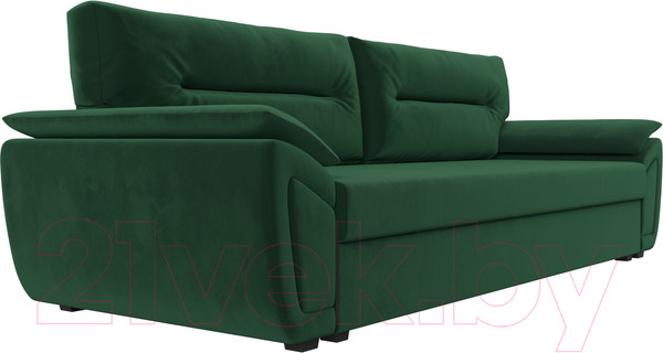 Изображение товара Диван Лига Диванов Нэстор Лайт (велюр зеленый)