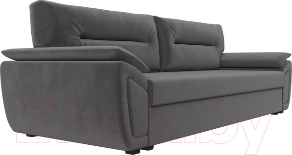 Изображение товара Диван Лига Диванов Нэстор Лайт (велюр серый)