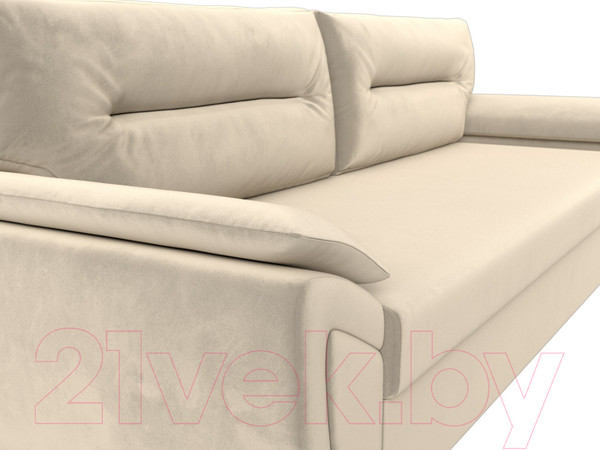 Изображение товара Диван Лига Диванов Нэстор Лайт (микровельвет бежевый)