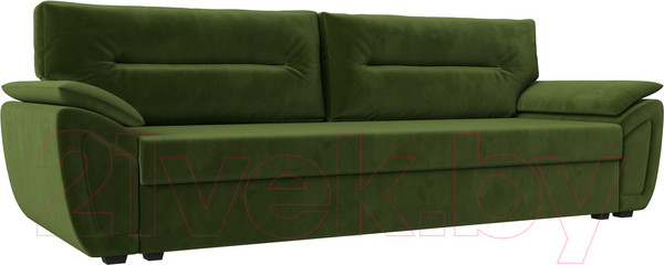 Изображение товара Диван Лига Диванов Нэстор Лайт (микровельвет зеленый)