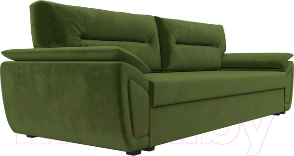 Изображение товара Диван Лига Диванов Нэстор Лайт (микровельвет зеленый)